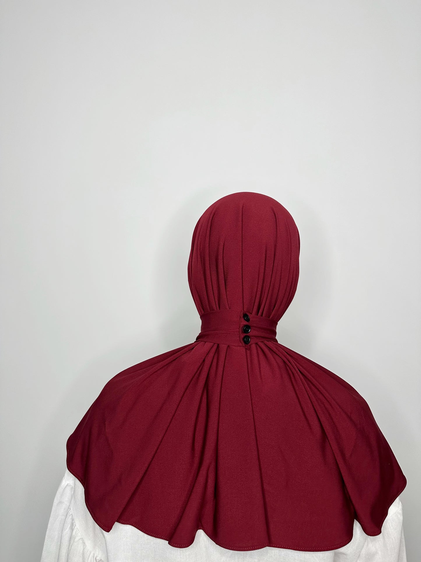 Instant Hijab – Velvet Red