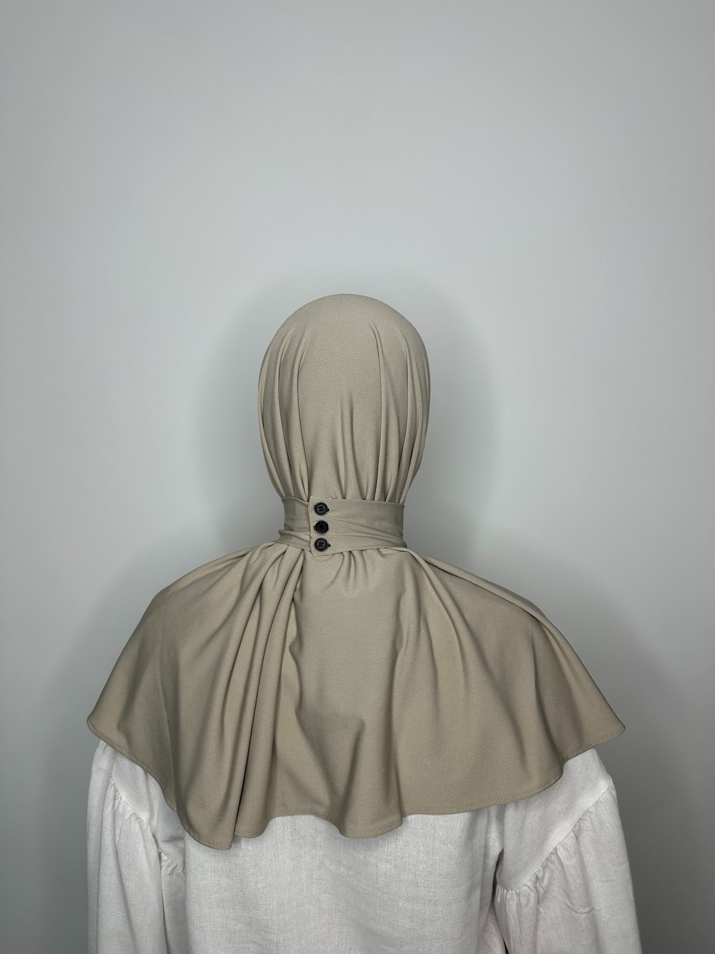 Instant Hijab – Warm Taupe