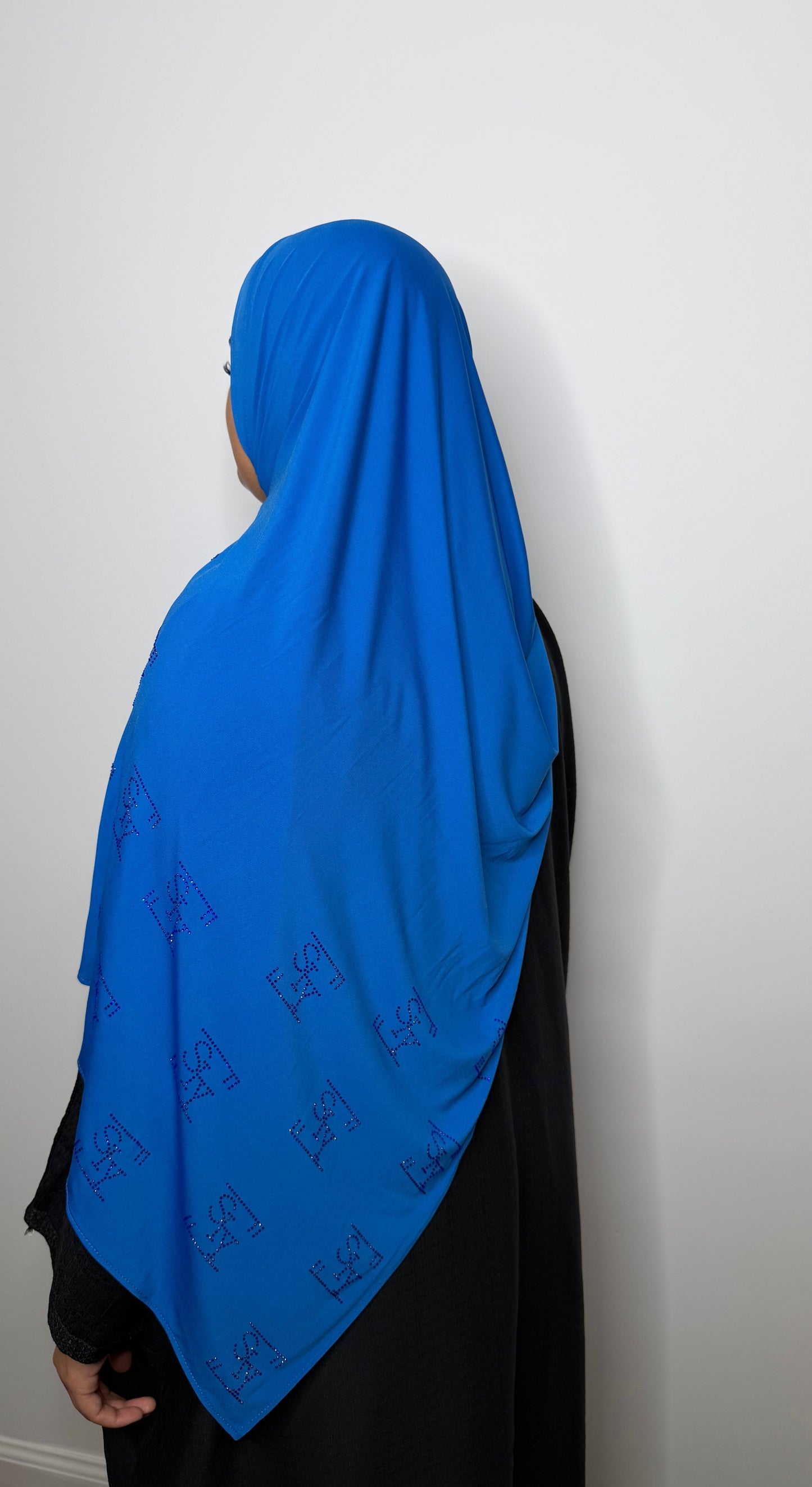 Premium Jersey – Royal Blue Crystals