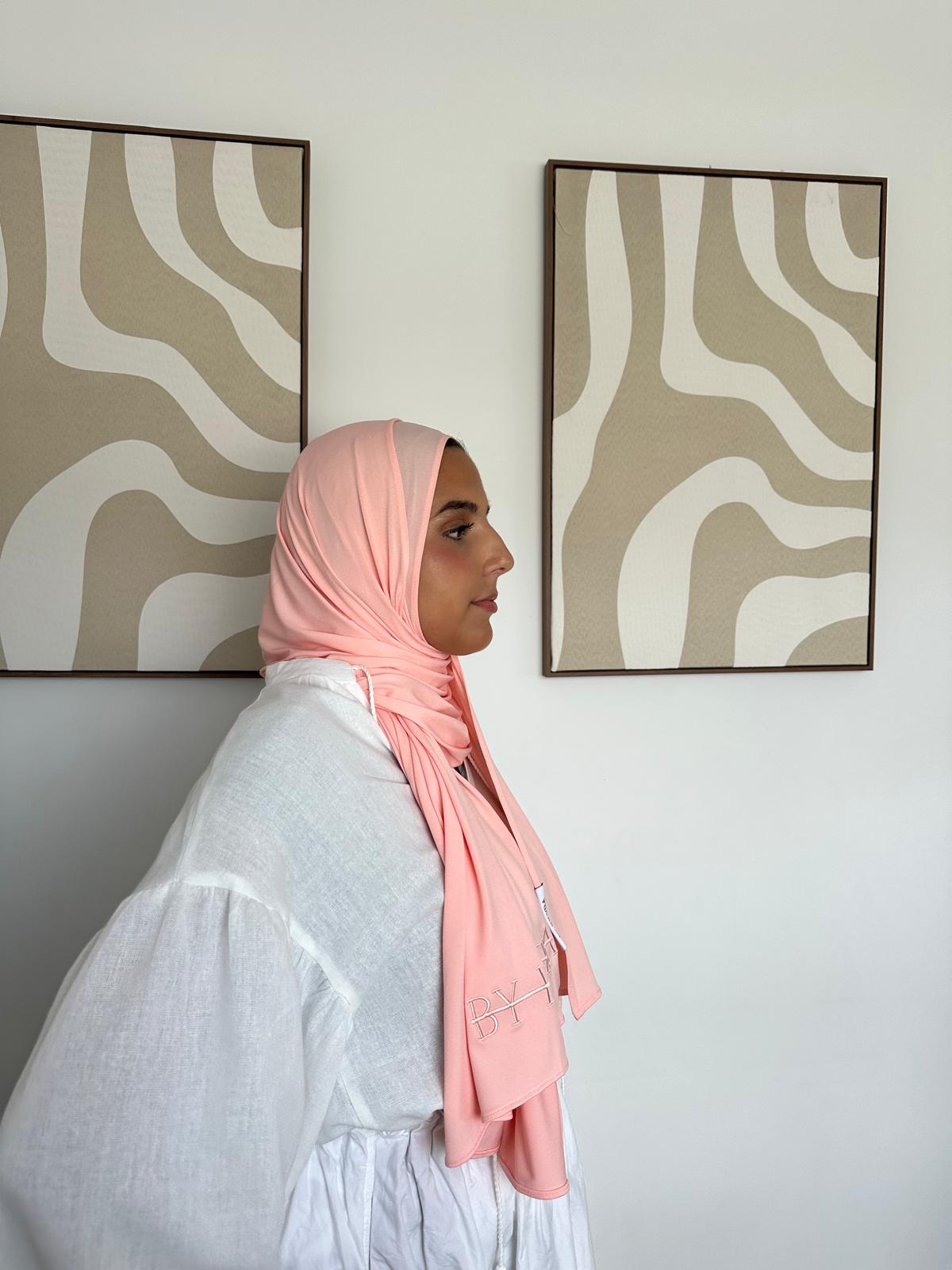 LIQUID JERSEY PEACH BLOSSOM