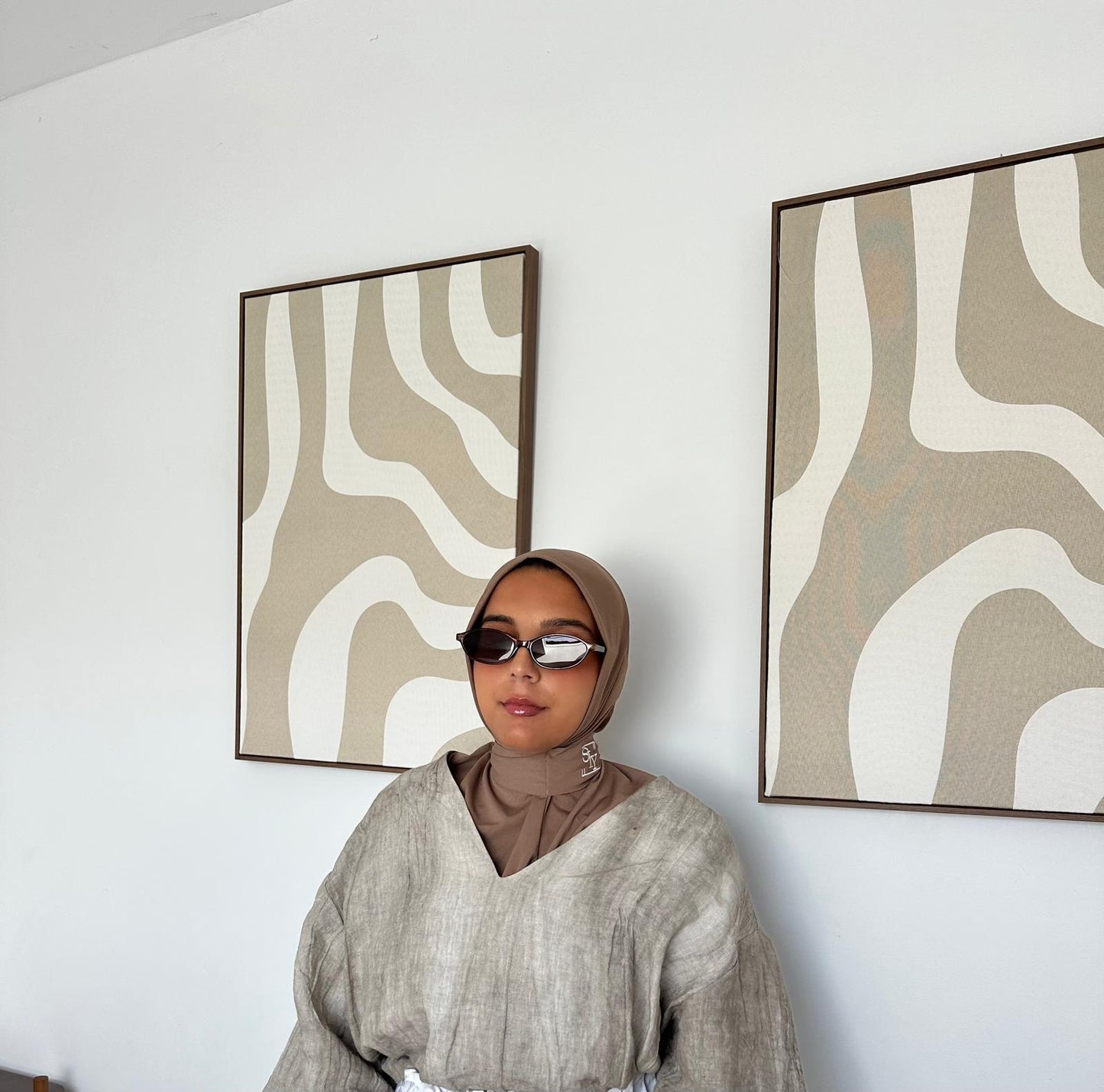 Instant Hijab – Mocha Taupe