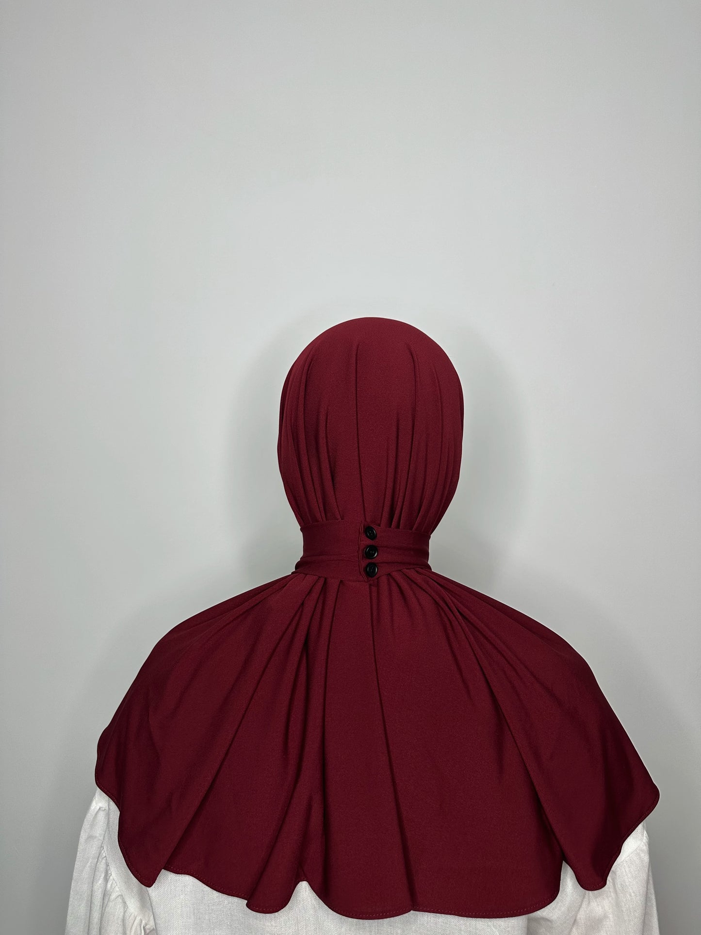 Instant Hijab – Dark Cherry