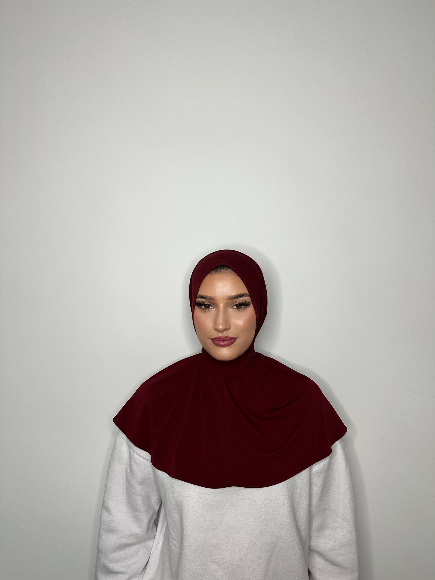 Instant Hijab – Dark Cherry