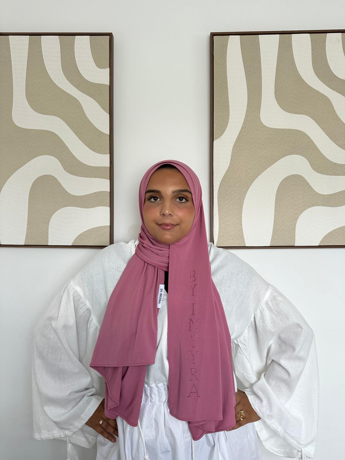 LIQUID JERSEY DUSTY ROSE PEARL