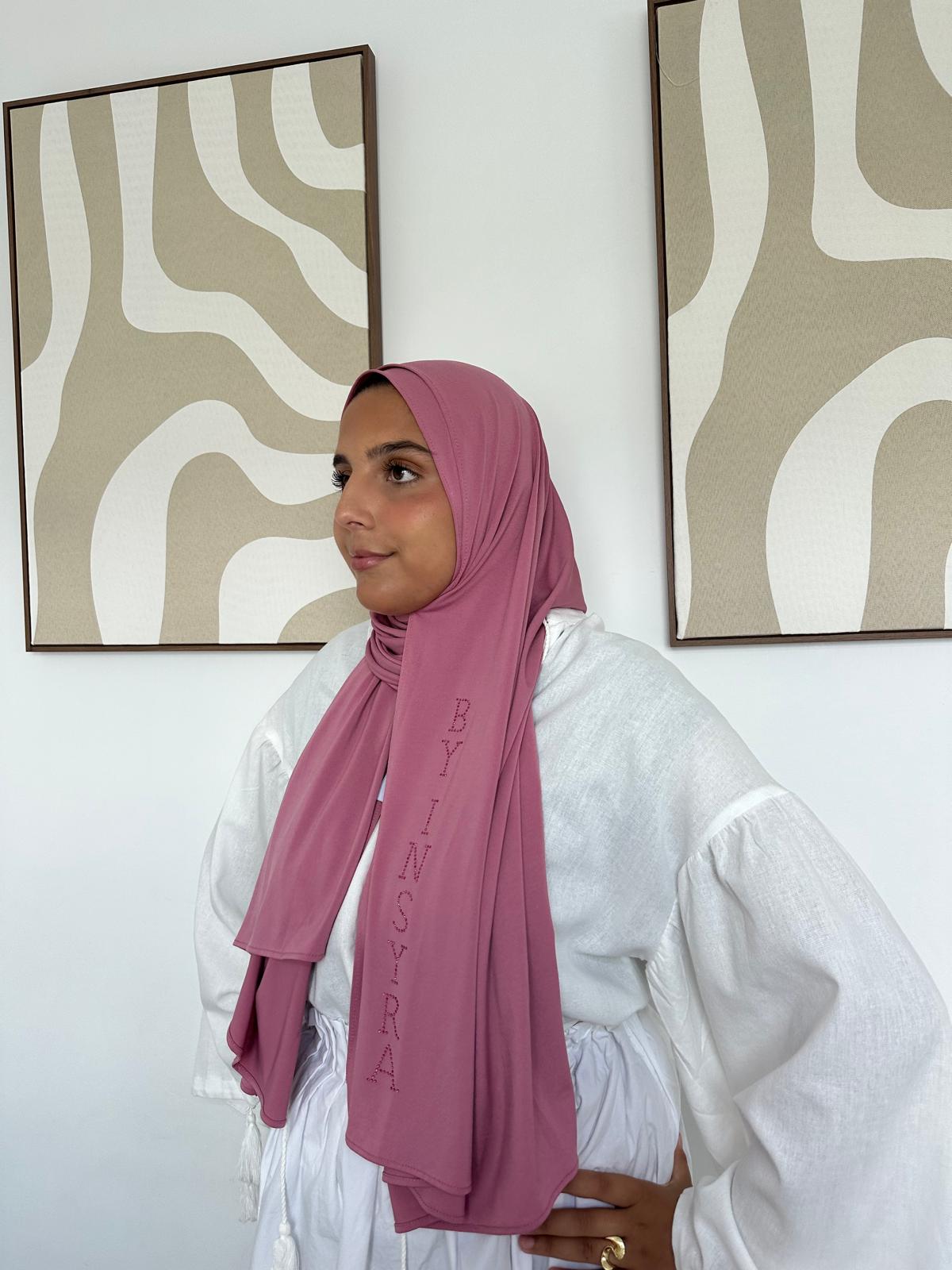 LIQUID JERSEY DUSTY ROSE PEARL