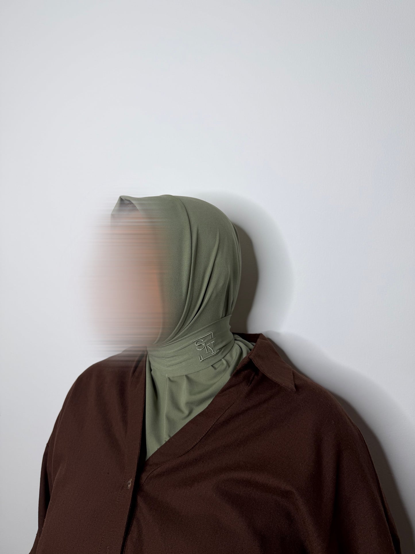 Instant Hijab – Olive Green