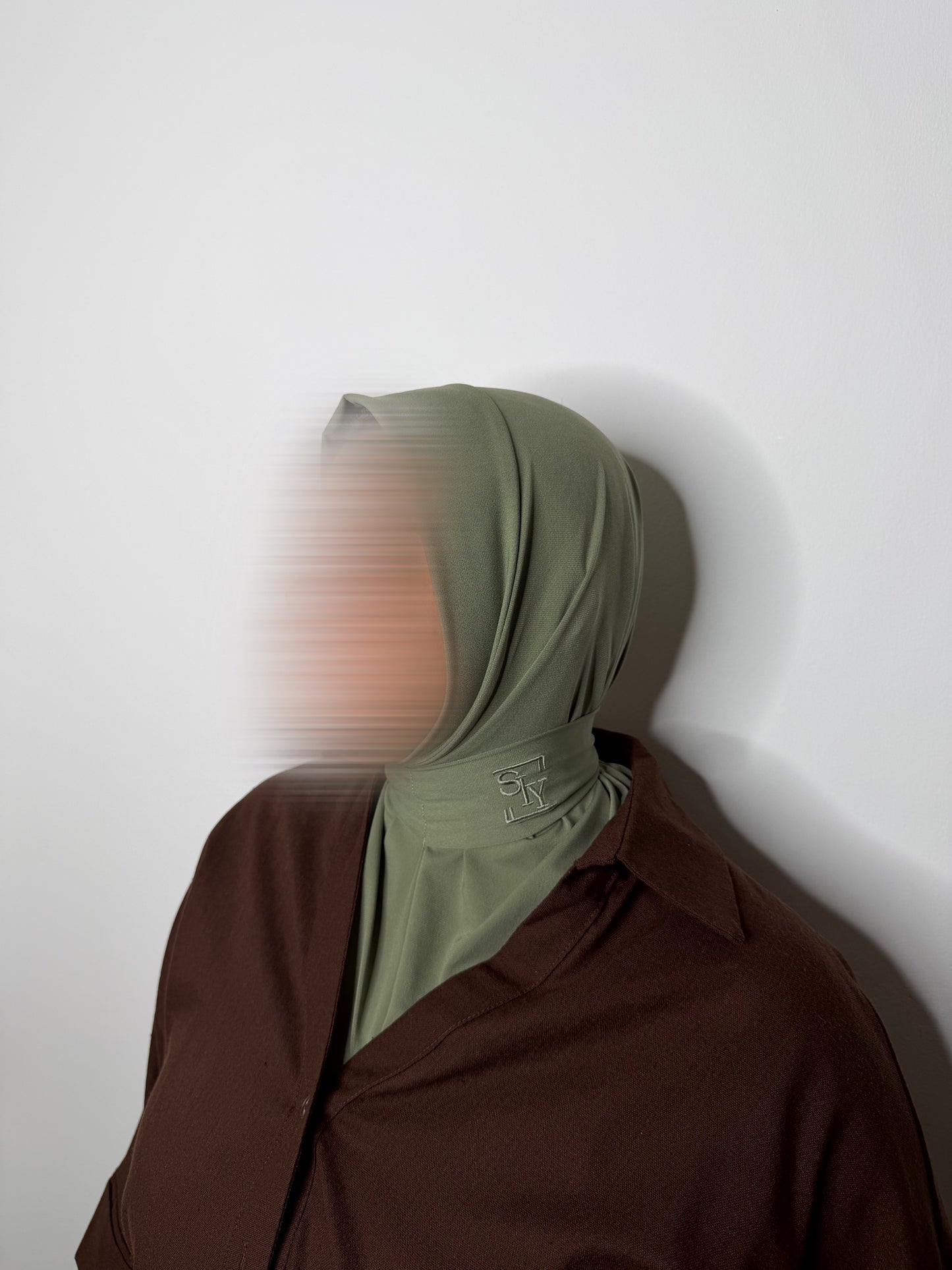 Instant Hijab – Olive Green