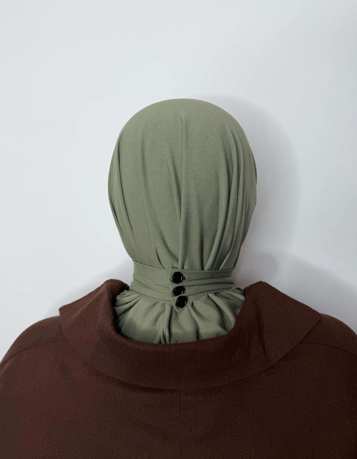 Instant Hijab – Olive Green