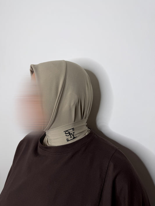 Instant Hijab – Warm Taupe