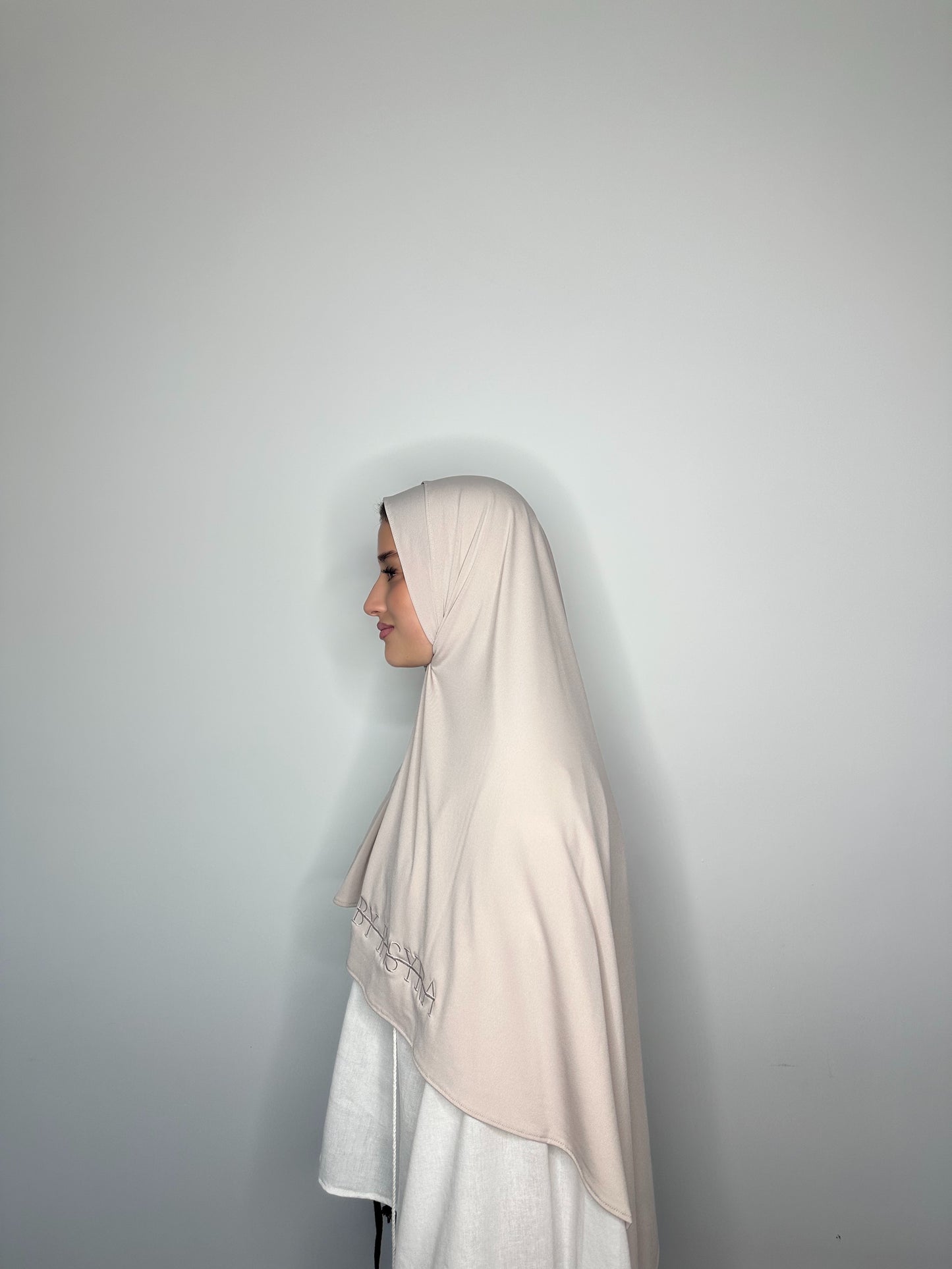 Brodé Jersey Premium Beige