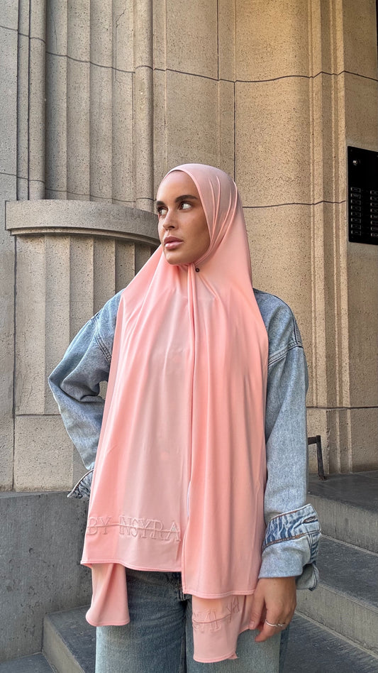 LIQUID JERSEY PEACH BLOSSOM